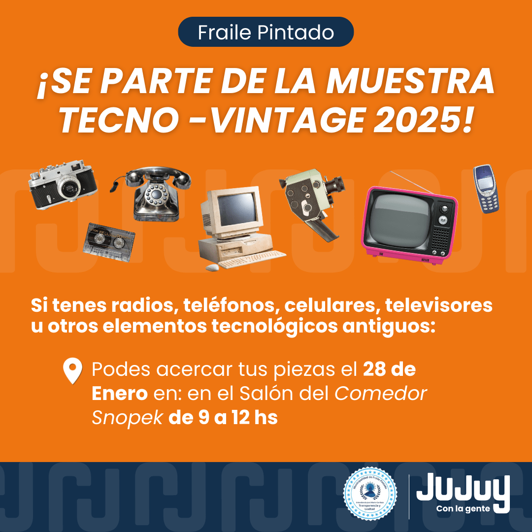 Copia de Copia de FLYER – MUESTRA TECNOVINTAGE – ACTI 2024